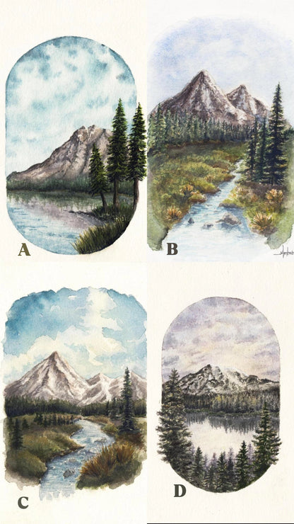 Giclee Watercolor Landscape Prints