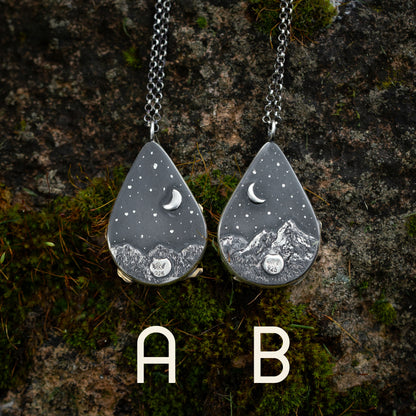 The Legand of the Wild Sterling Silver and Brass Bigfoot Necklaces