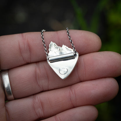 Moutain Dream Sterling Silver Mountain Necklace