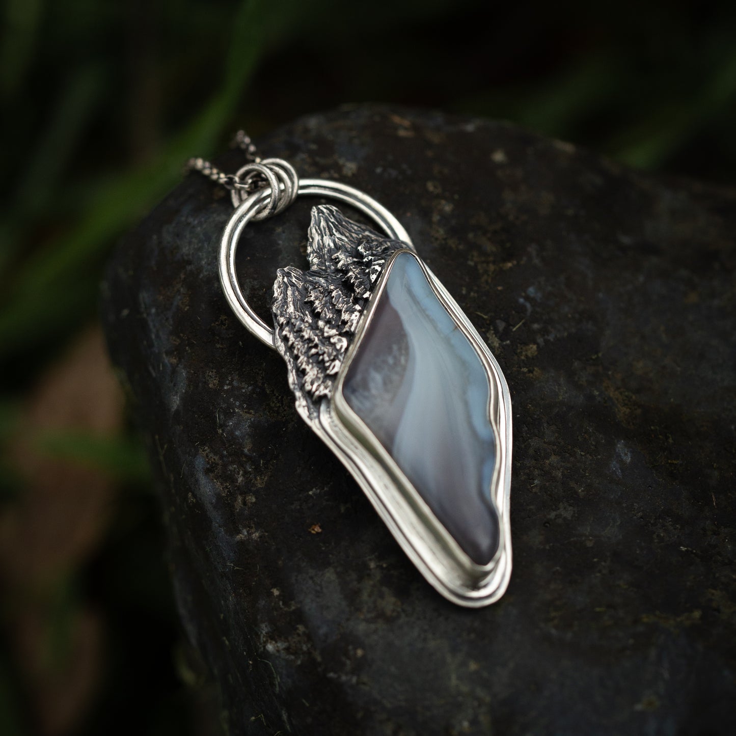 Alpine Serenity Sterling Silver Necklace