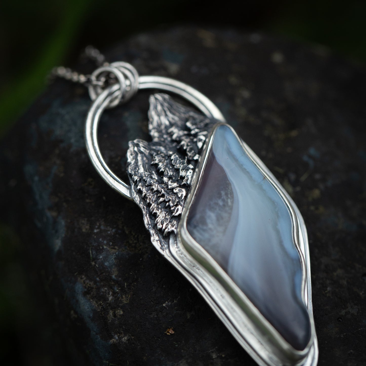 Alpine Serenity Sterling Silver Necklace