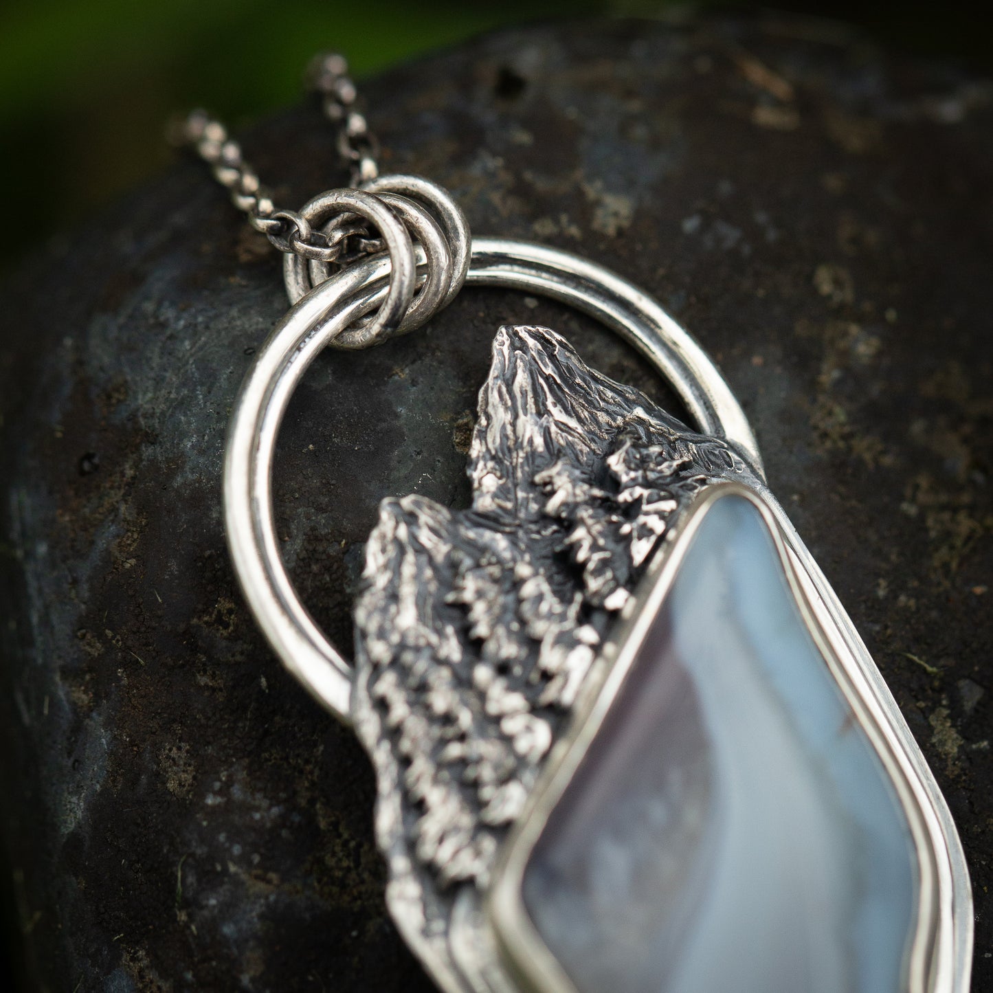 Alpine Serenity Sterling Silver Necklace