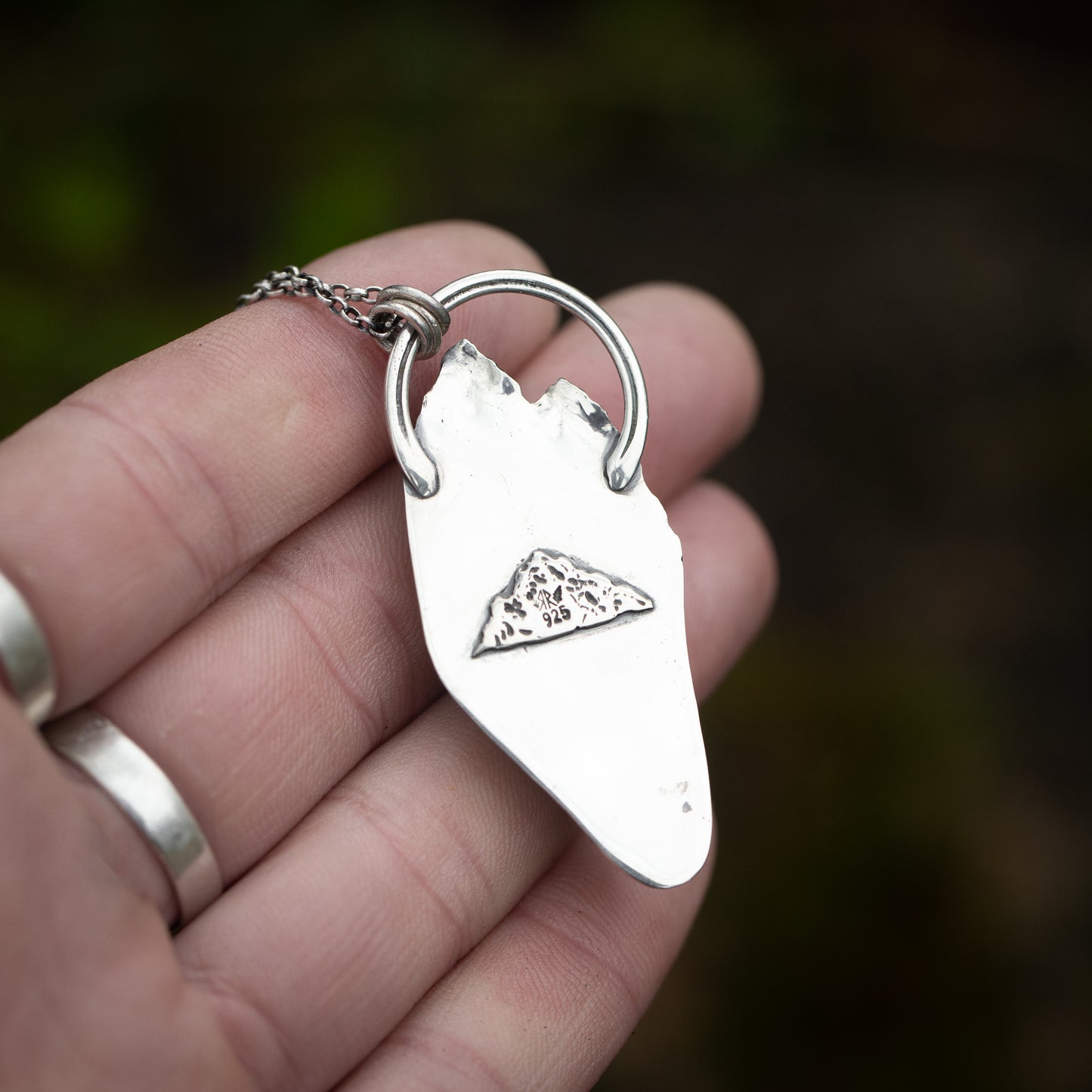 Alpine Serenity Sterling Silver Necklace