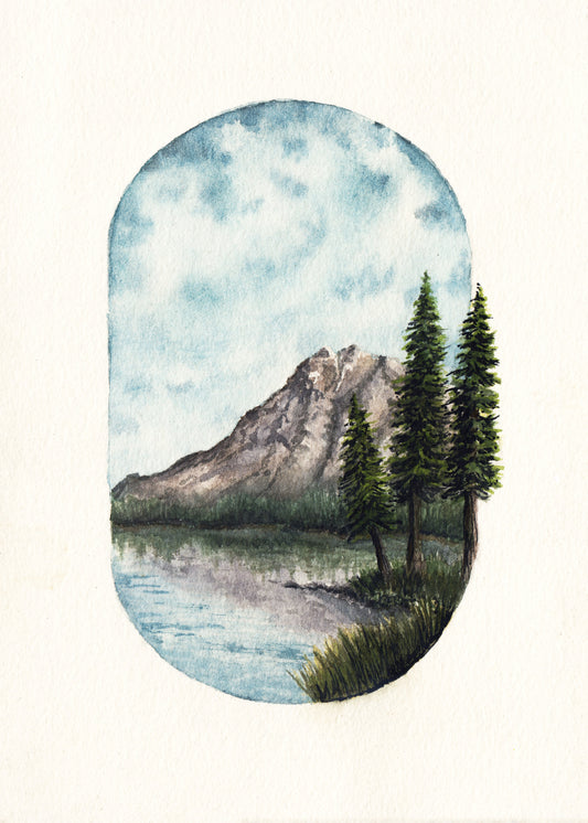 Giclee Watercolor Landscape Prints